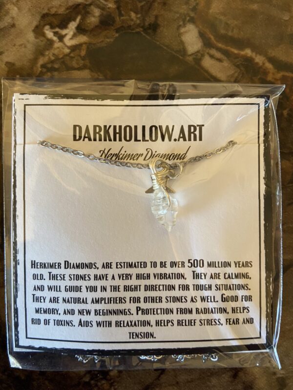 Herkimer Diamond - Small Chain Necklace