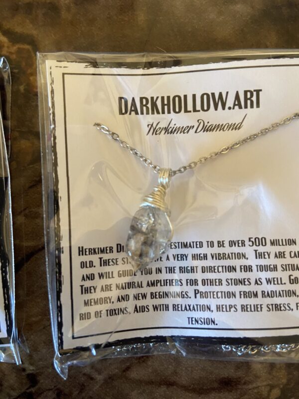Herkimer Diamond - Medium Chain Necklace