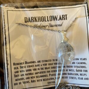 Herkimer Diamond - Large Chain Necklace