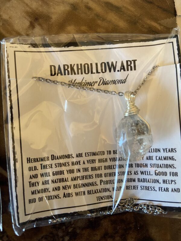 Herkimer Diamond - Large Chain Necklace