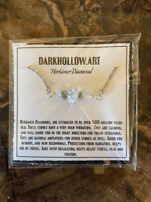 Herkimer Diamond - Strand Chain Necklace