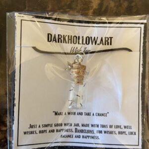 Intention Vial Necklace - Wish Jar