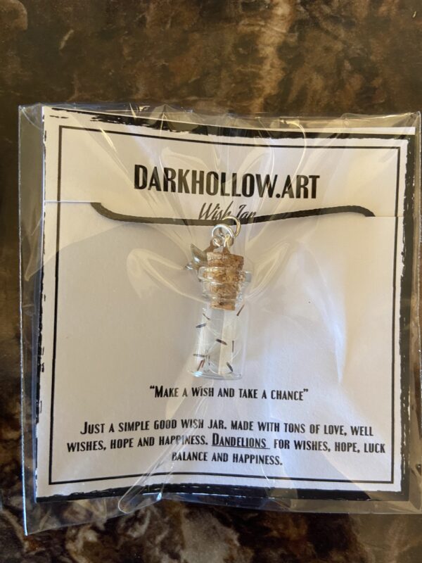 Intention Vial Necklace - Wish Jar